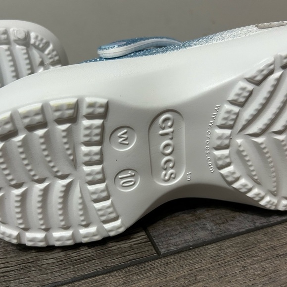Disney Frozen Clogs mega Crush Crocs Women’s Size 10 - Picture 5 of 14